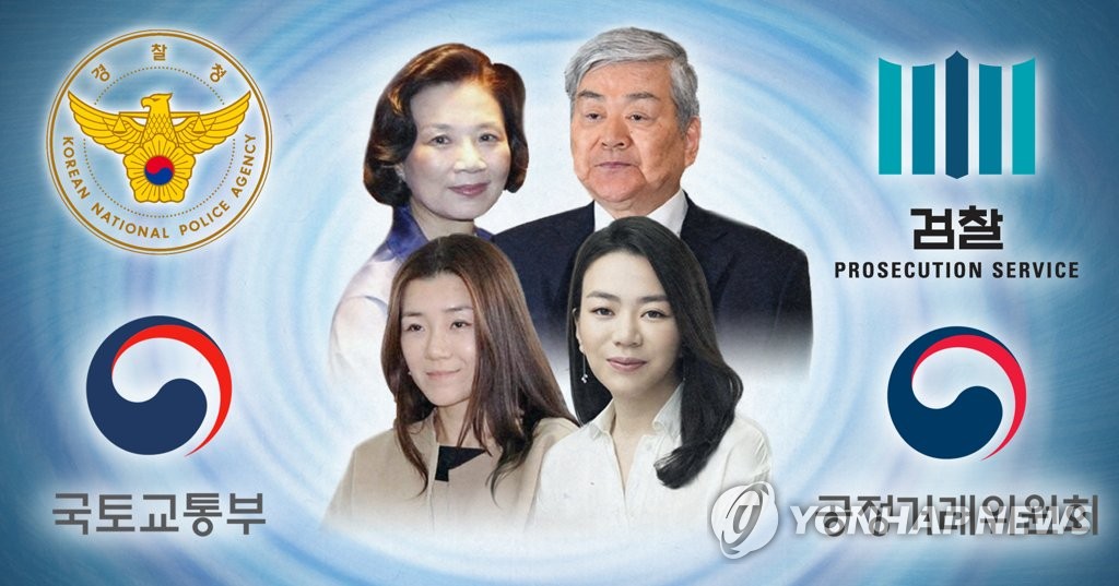 '사면초가'에 빠진 한진그룹 총수 일가 (PG)