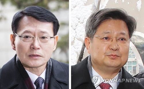 안광한·김장겸 전 MBC 사장