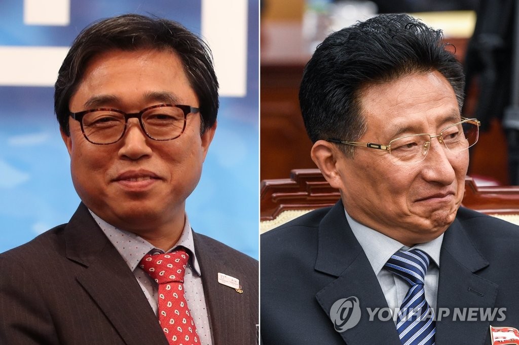 남북체육회담 수석대표 전충렬 원길우