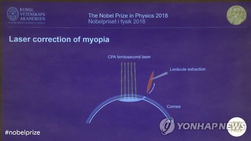 '레이저 혁명' 美佛加 연구자 3명 노벨물리학상