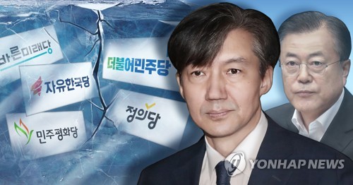 문 대통령 조국 법무부 장관 임명, 국회 급랭 (PG)