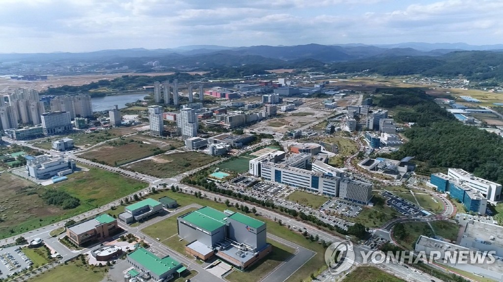 충북 경제자유구역 항공사진