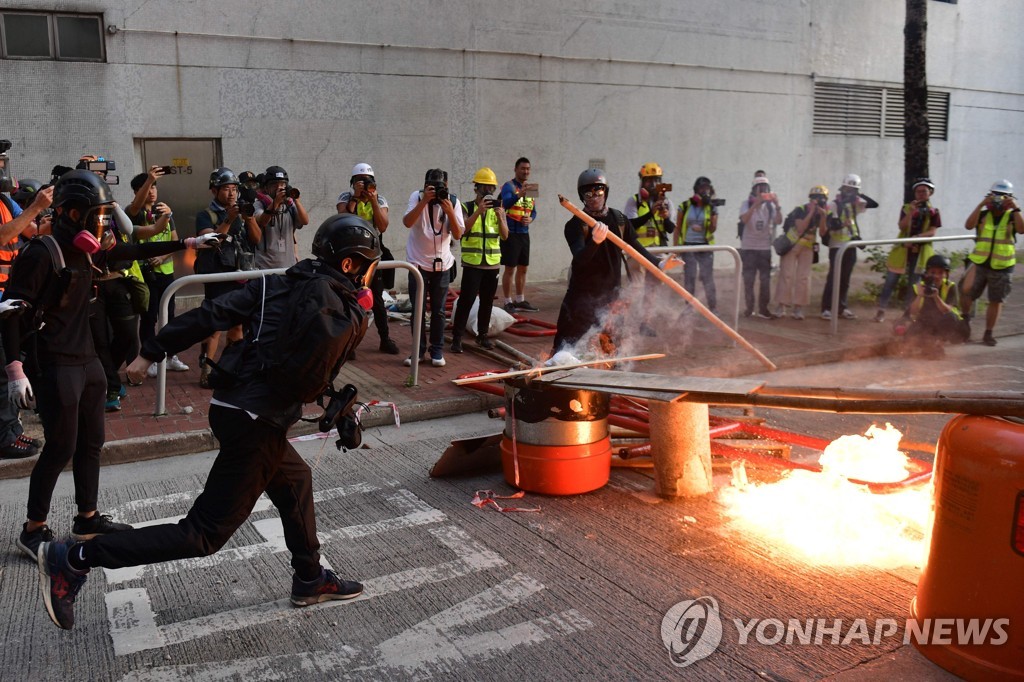 HONG KONG-CHINA-POLITICS-UNREST