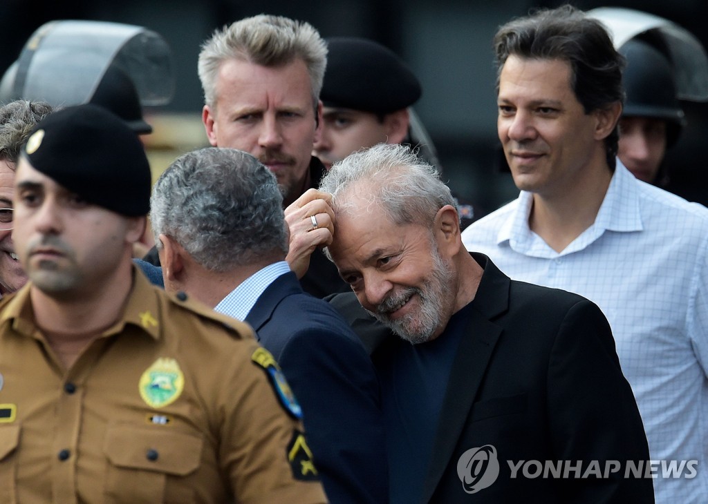 BRAZIL-JUSTICE-LULA DA SILVA-RELEASE