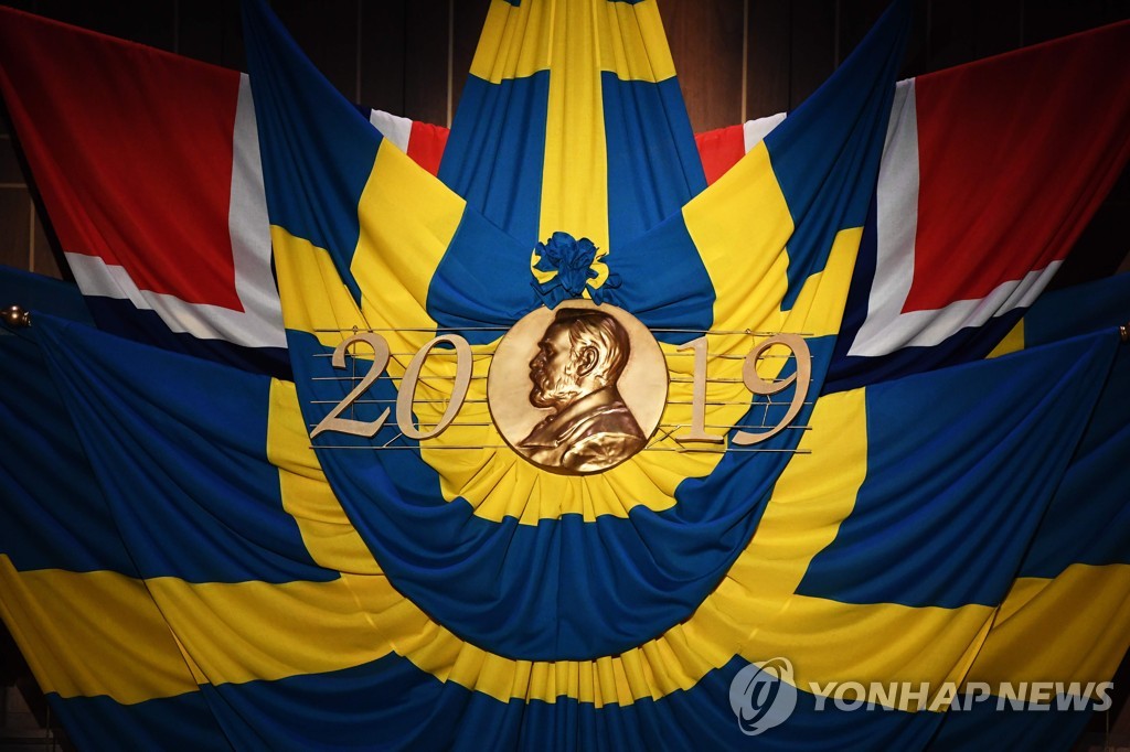 SWEDEN-NOBEL-PRIZE-2019
