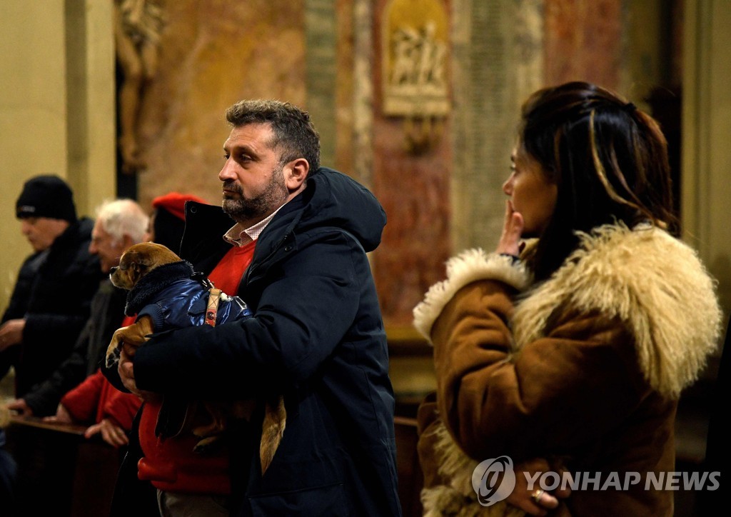 ITALY-RELIGION-ANIMAL-BLESSING