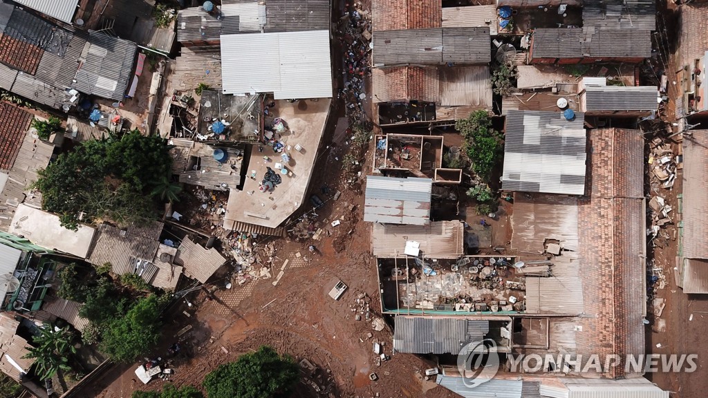 브라질 집중호우로 58명 사망…실종자 많아 인명피해 더 늘듯