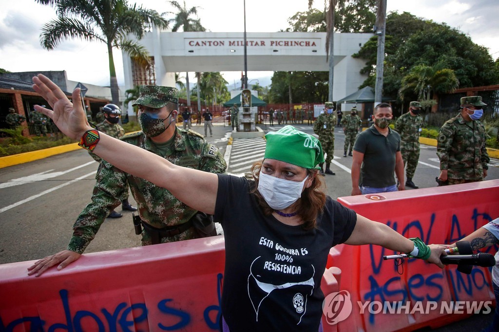 COLOMBIA-MILITARY-RAPE-PROTEST