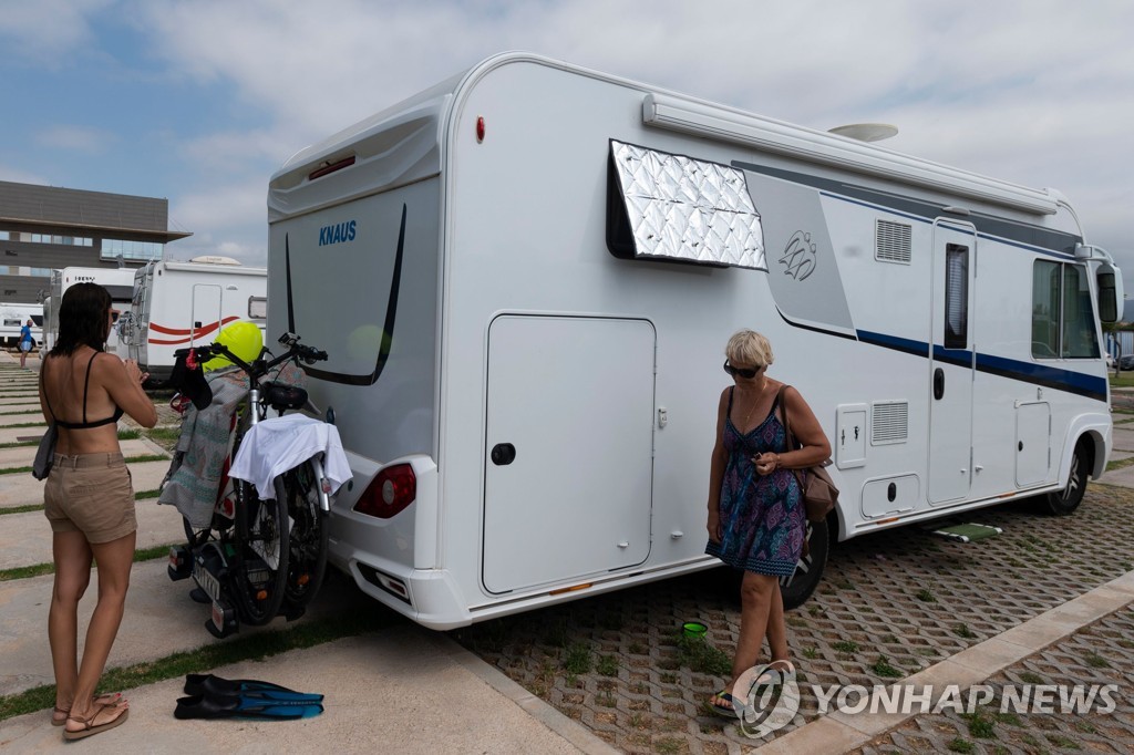 SPAIN-HEALTH-VIRUS-EUROPE-TOURISM-LEISURE-MOTORHOMES