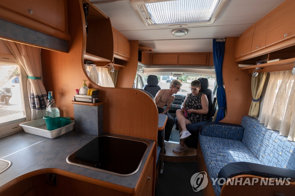 SPAIN-HEALTH-VIRUS-EUROPE-TOURISM-LEISURE-MOTORHOMES