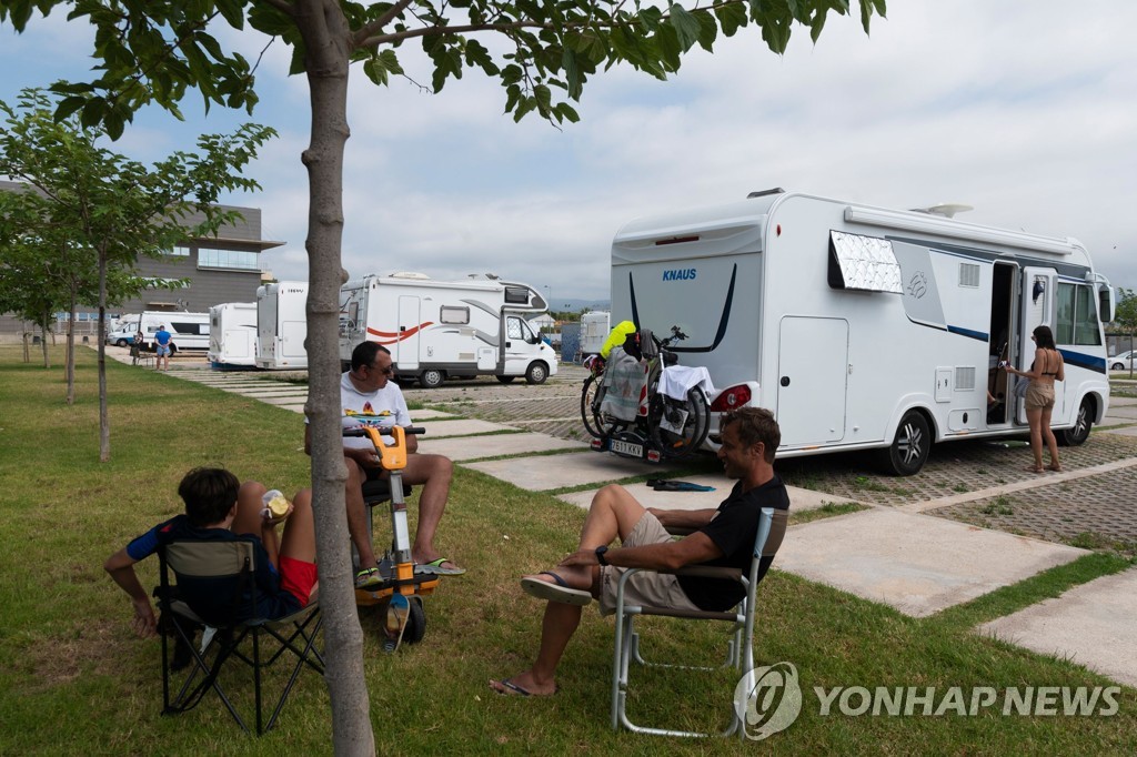 SPAIN-HEALTH-VIRUS-EUROPE-TOURISM-LEISURE-MOTORHOMES