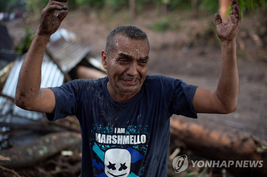 EL SALVADOR-WEATHER-LANDSLIDE