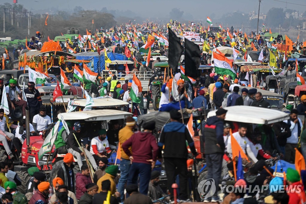 INDIA-POLITICS-AGRICULTURE-PROTEST