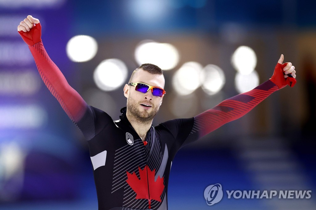 빙속 종목별 세계선수권 남자 500m 우승자 로랑 듀브릴.