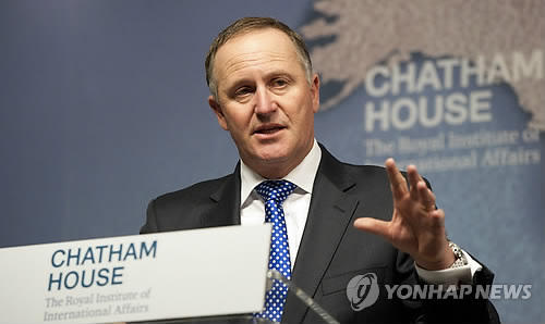 존 키 뉴질랜드 총리. (EPA=연합뉴스 자료사진)