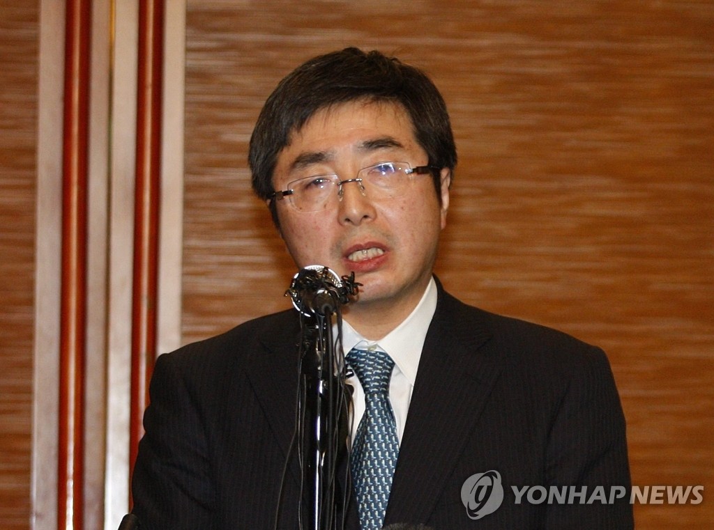 이시카네 기미히로 일본 외무성 아시아대양주국장 << EPA=연합뉴스 자료사진 >>