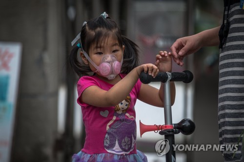 올해 최악 황사로 뒤덮인 중국