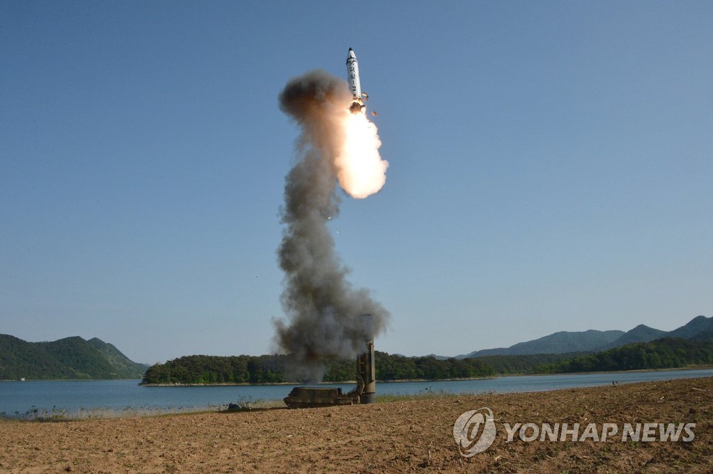 美태평양사령부 "北, 단거리탄도미사일 발사…6분후 동해 낙하"