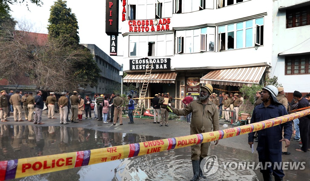 INDIA HOTEL FIRE