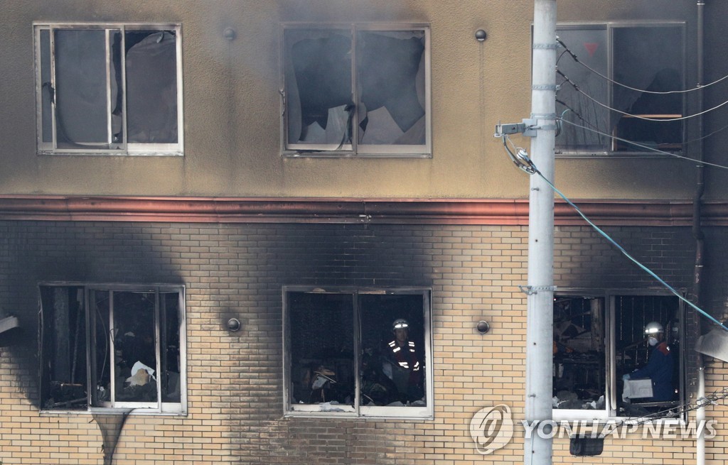 JAPAN FIRE KYOTO ANIMATION