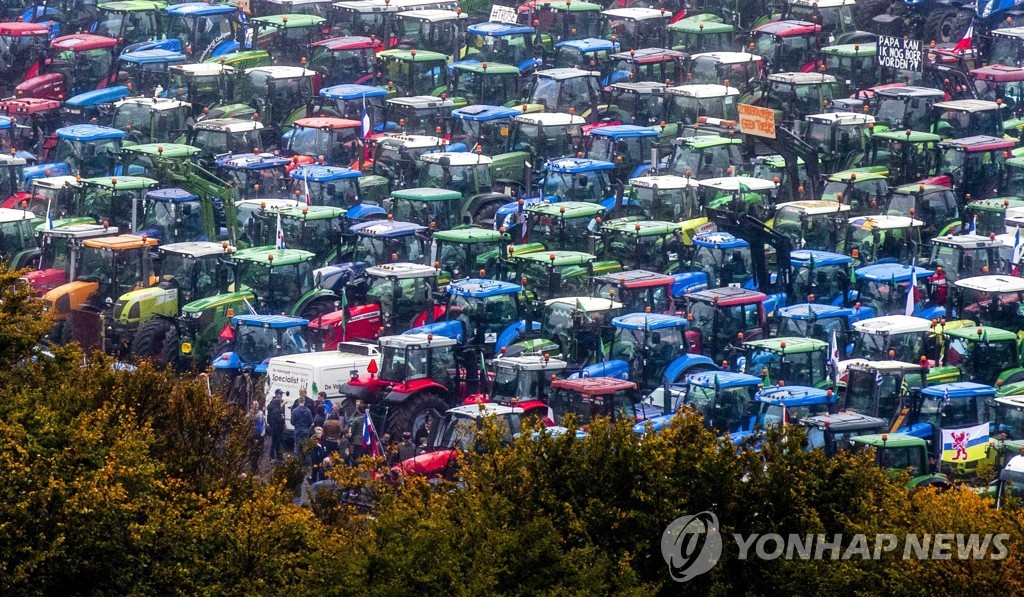 NETHERLANDS FARMERS PROTEST