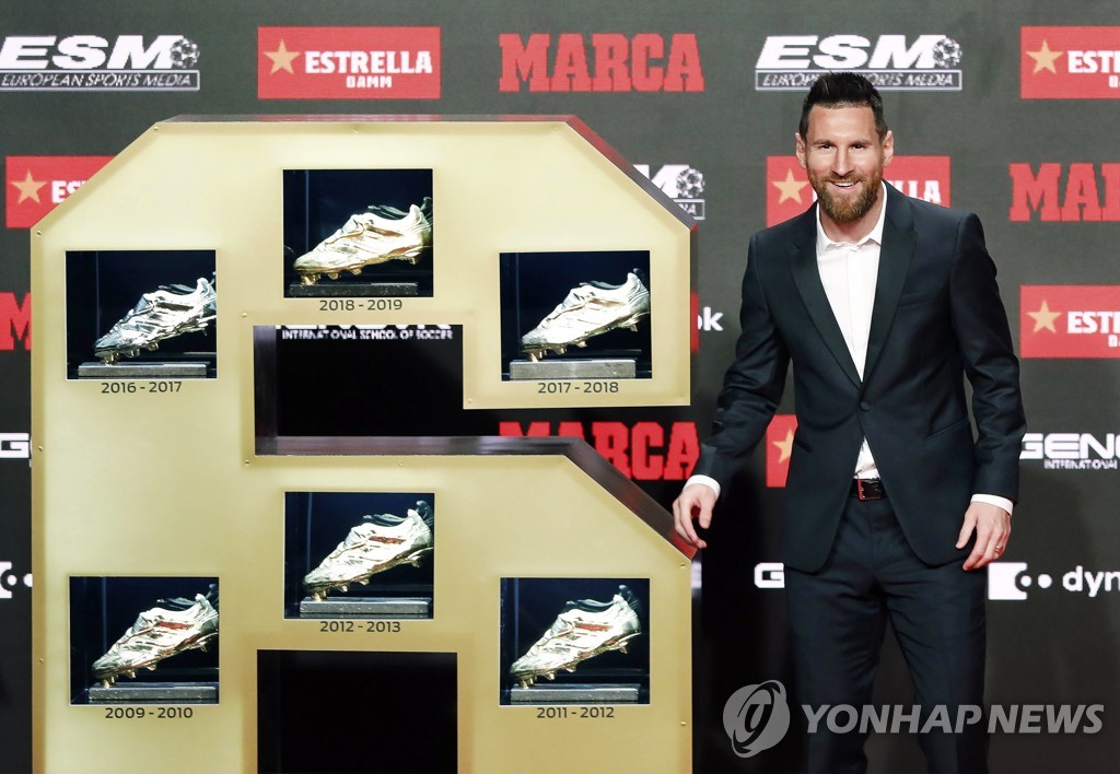 SPAIN SOCCER GOLDEN SHOE