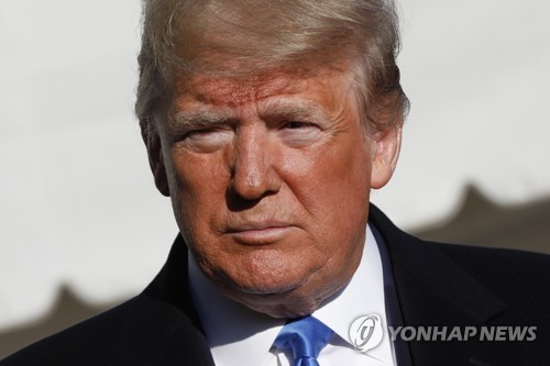 도널드 트럼프 미 대통령
