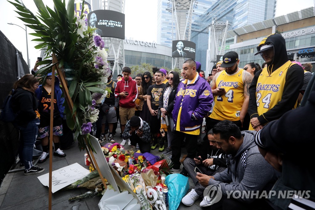 USA KOBE BRYANT OBIT