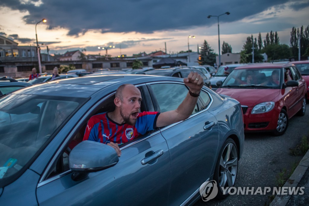 CZECH REPUBLIC PHOTO SET CINEMA SOCCER PANDEMIC CORONAVIRUS