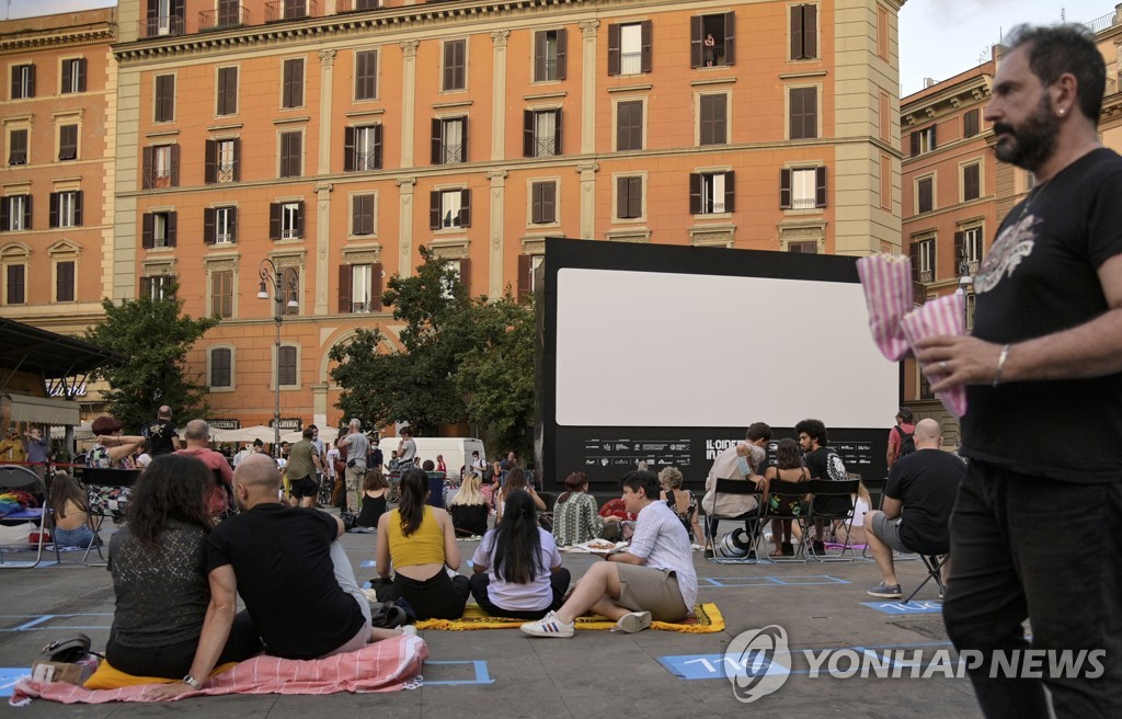 ITALY PANDEMIC CORONAVIRUS COVID19 CINEMA