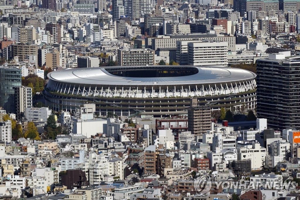 도쿄올림픽 개·폐회식이 열리는 신국립경기장 
