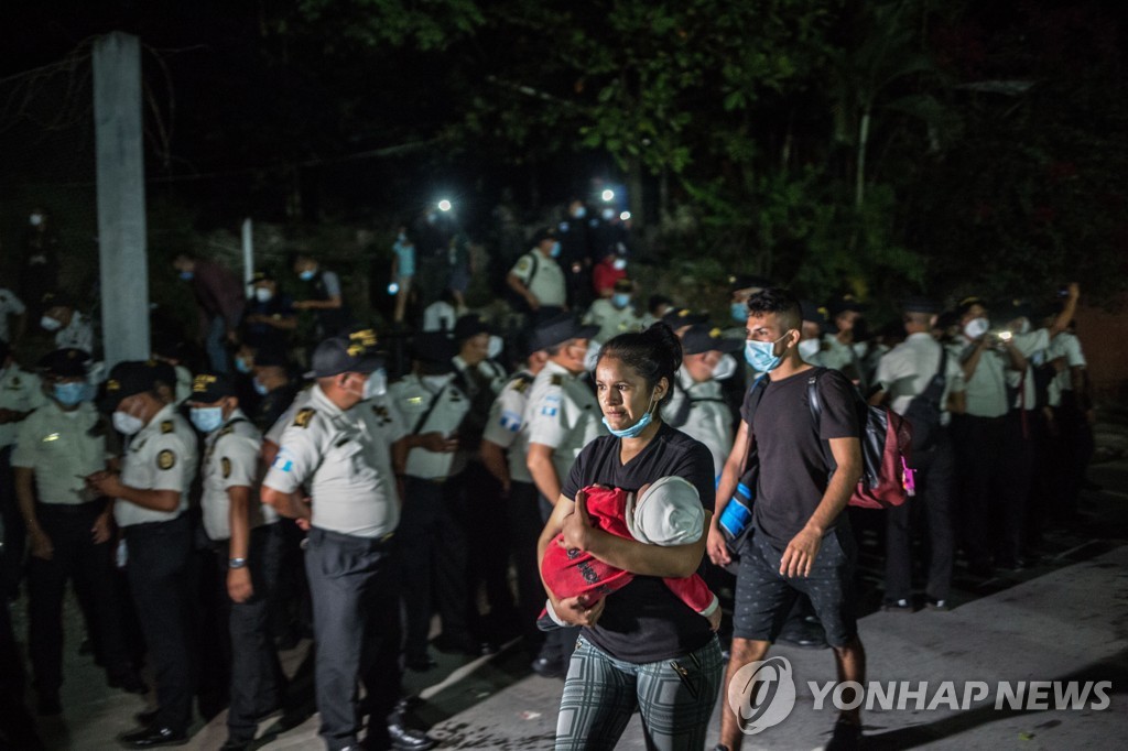 GUATEMALA HONDURAS MIGRATION
