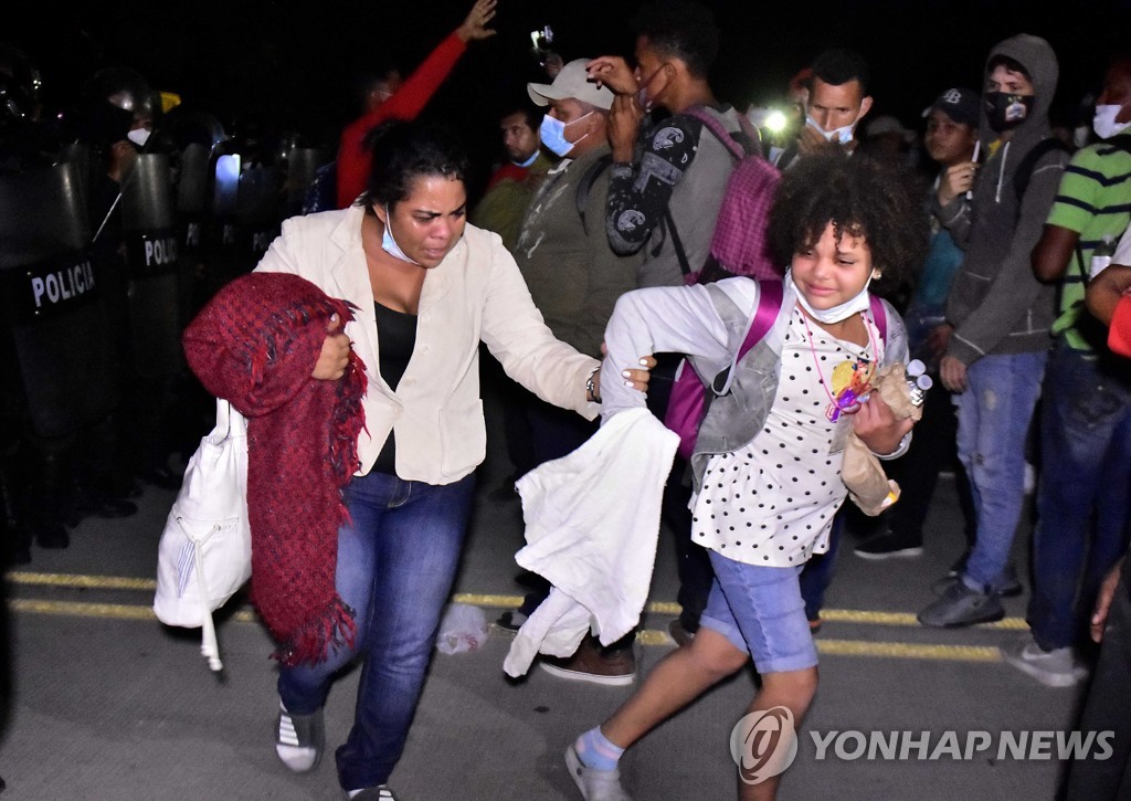 HONDURAS MIGRATION