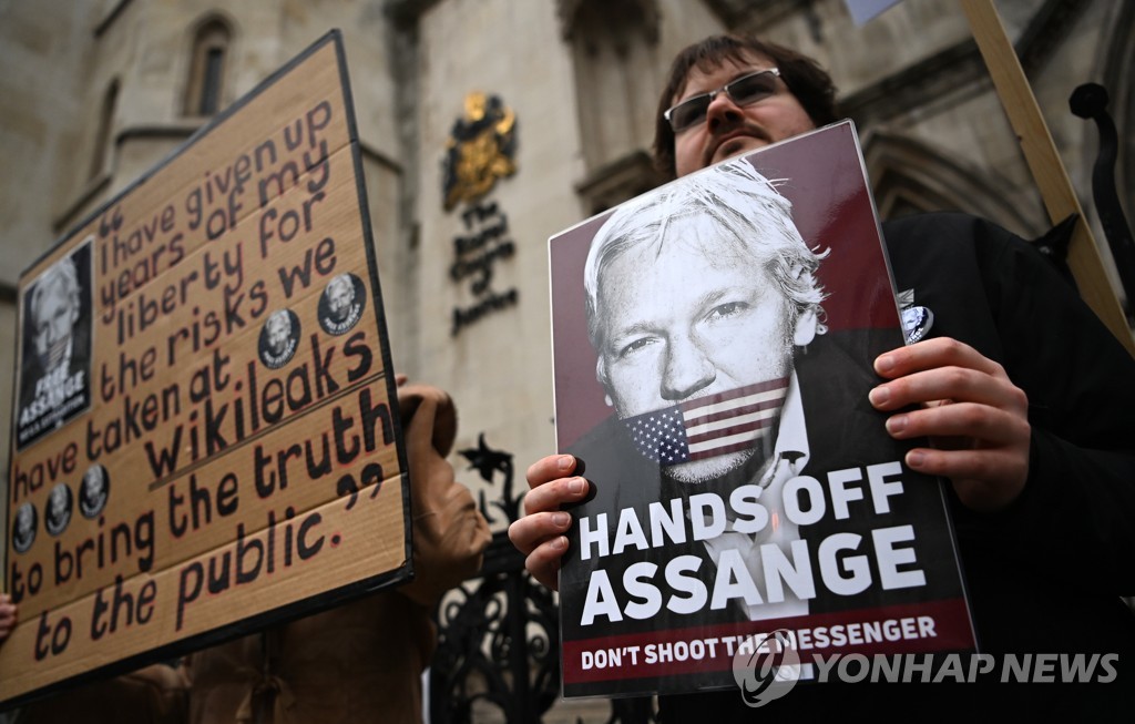 BRITAIN WIKILEAKS JULIAN ASSANGE US EXTRADITION CASE
