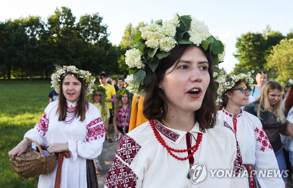Ivan Kupala Day celebrations in Belarus