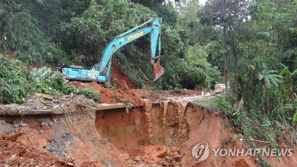 VIETNAM-QUANG TRI-LANDSLIDE