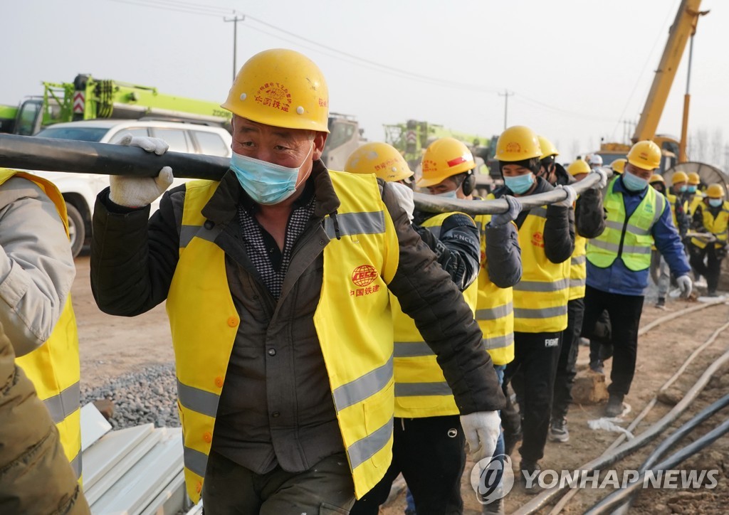 CHINA-HEBEI-SHIJIAZHUANG-COVID-19-CONSTRUCTION (CN)