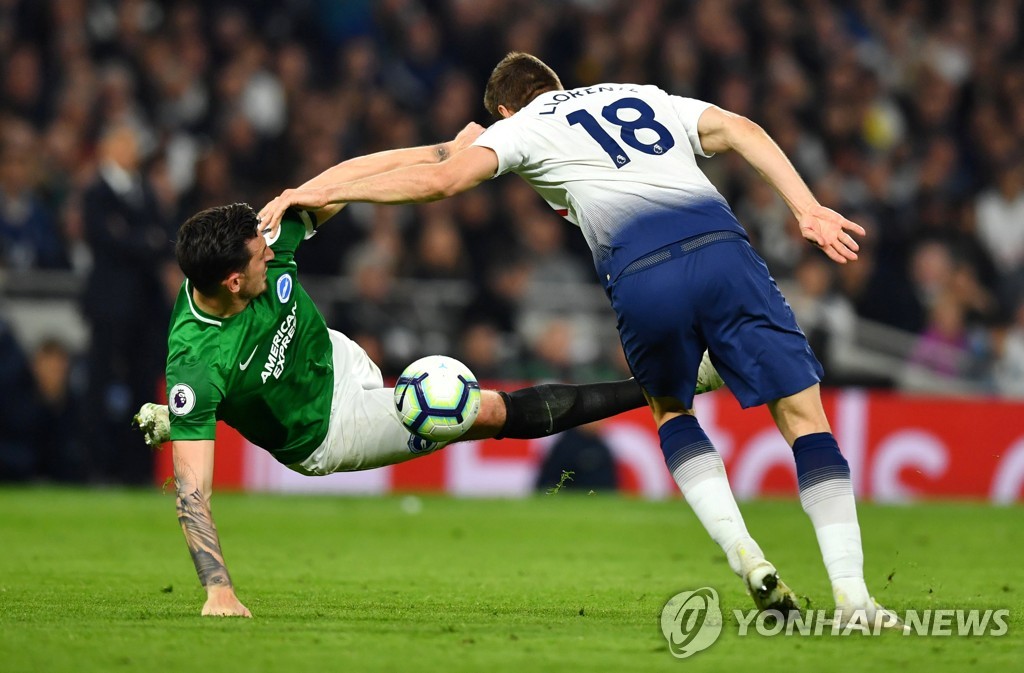 SOCCER-ENGLAND-TOT-BRH/