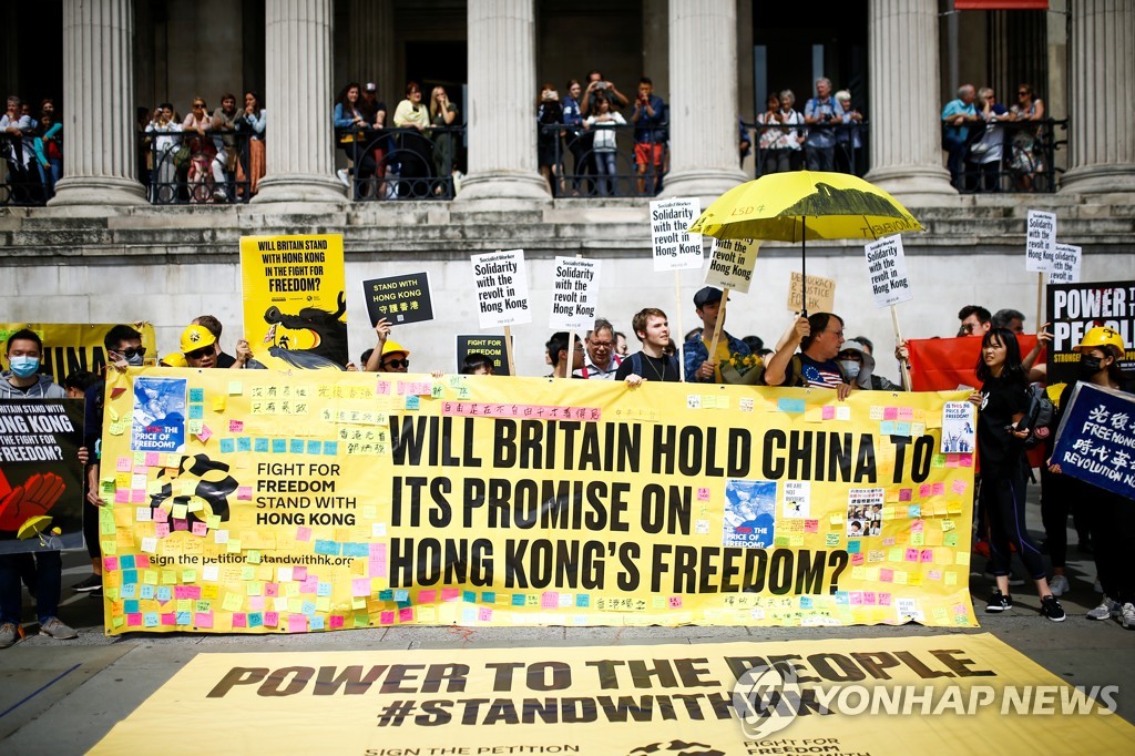 HONGKONG-PROTESTS/LONDON