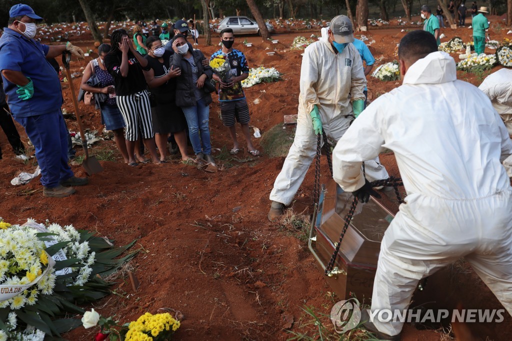 HEALTH-CORONAVIRUS/BRAZIL-BURIALS