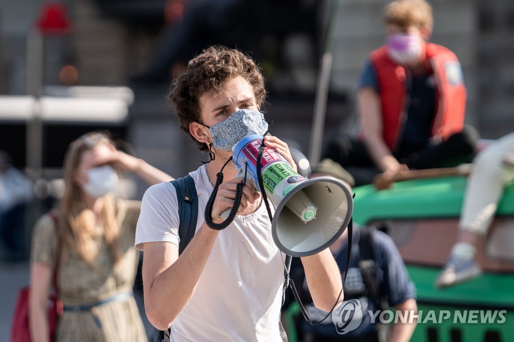 CLIMATE-CHANGE/DENMARK-PROTESTS