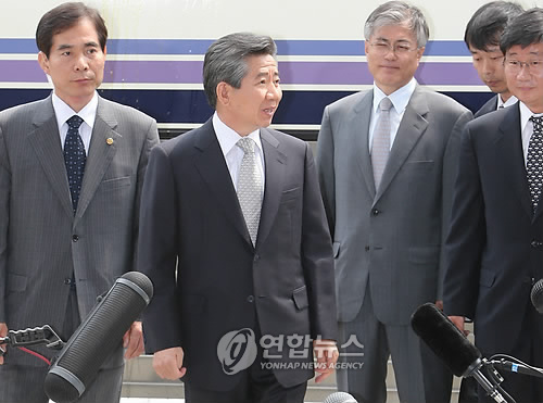 <盧소환>답변하는 노무현