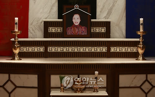故 여운계, 신촌 세브란스 병원에 빈소 마련