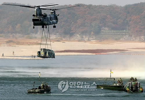2009년 호국훈련 장면(자료사진)
