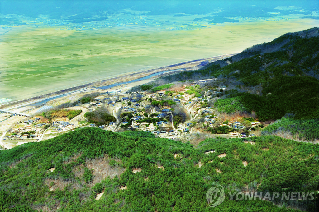 '세계유산' 경주 양동마을 전경
