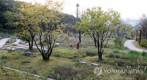357억원 들인 판교신도시 자연장지
