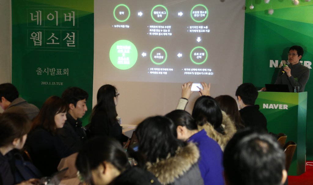 네이버 웹소설 서비스 운영