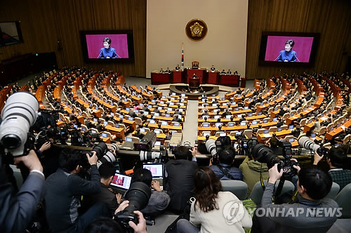 박근혜 대통령, 국회 시정연설