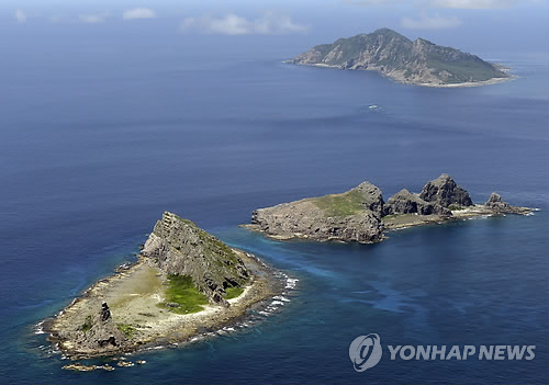 일본과 중국이 영토분쟁을 벌이고 있는 동중국해의 센카쿠 열도(댜오위다오) (AP=연합뉴스 자료사진)