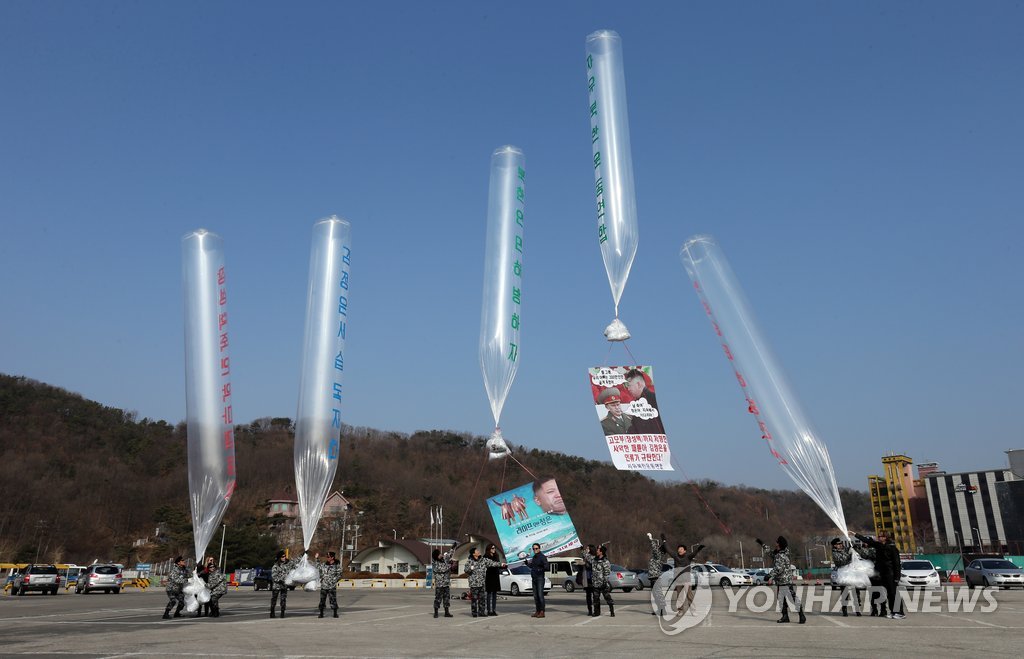 '장성택 처형 규탄' 대북전단 살포